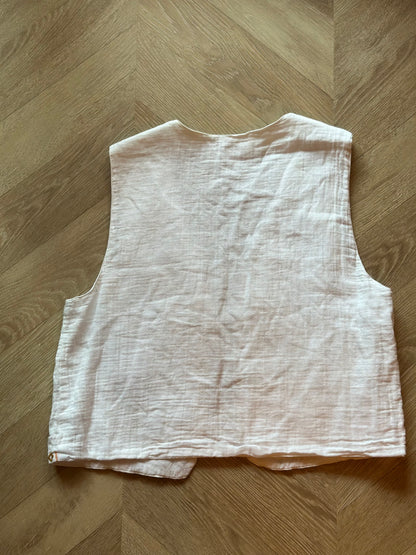 Boléro brodé coton bohème T.38