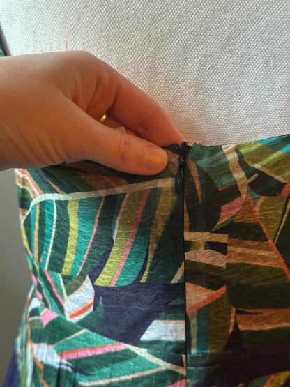 Robe longue Green Aloha T.38