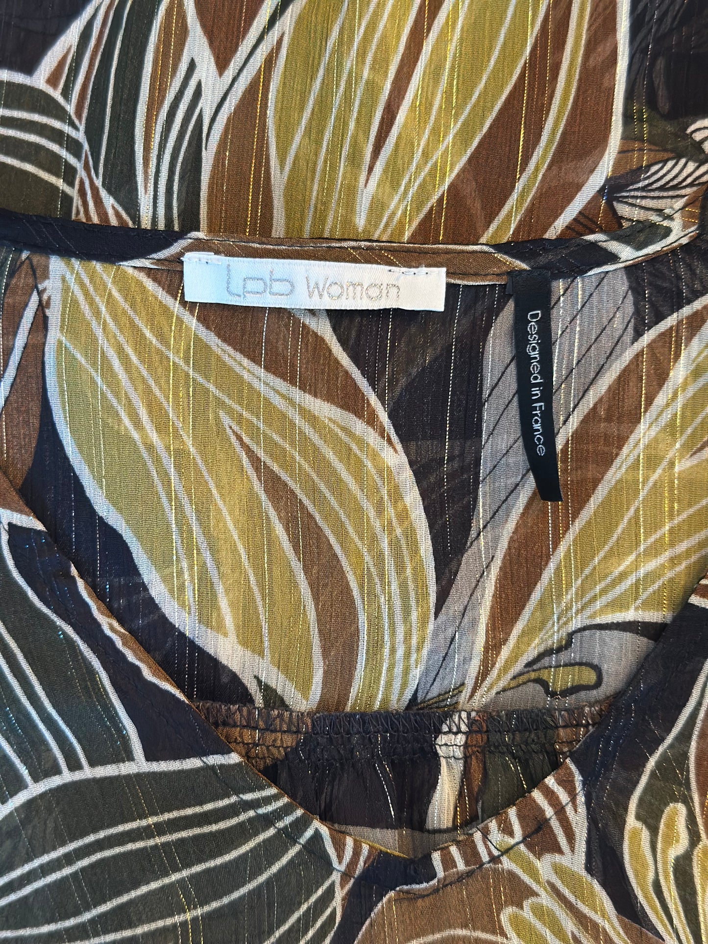 Blouse imprimé floral T.36