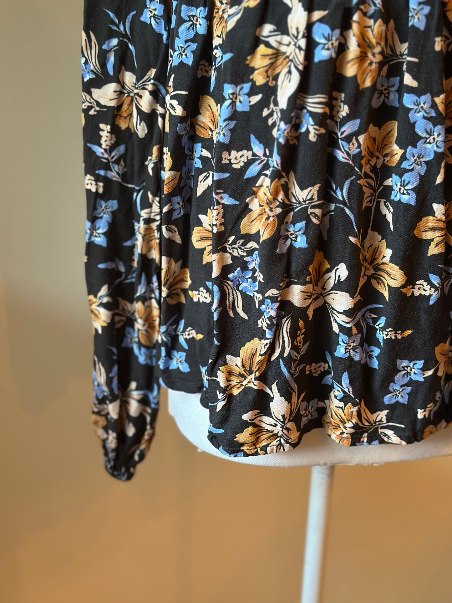 Blouse imprimé fleuri T.40