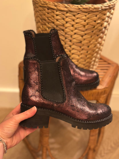 Bottines en cuir P.36