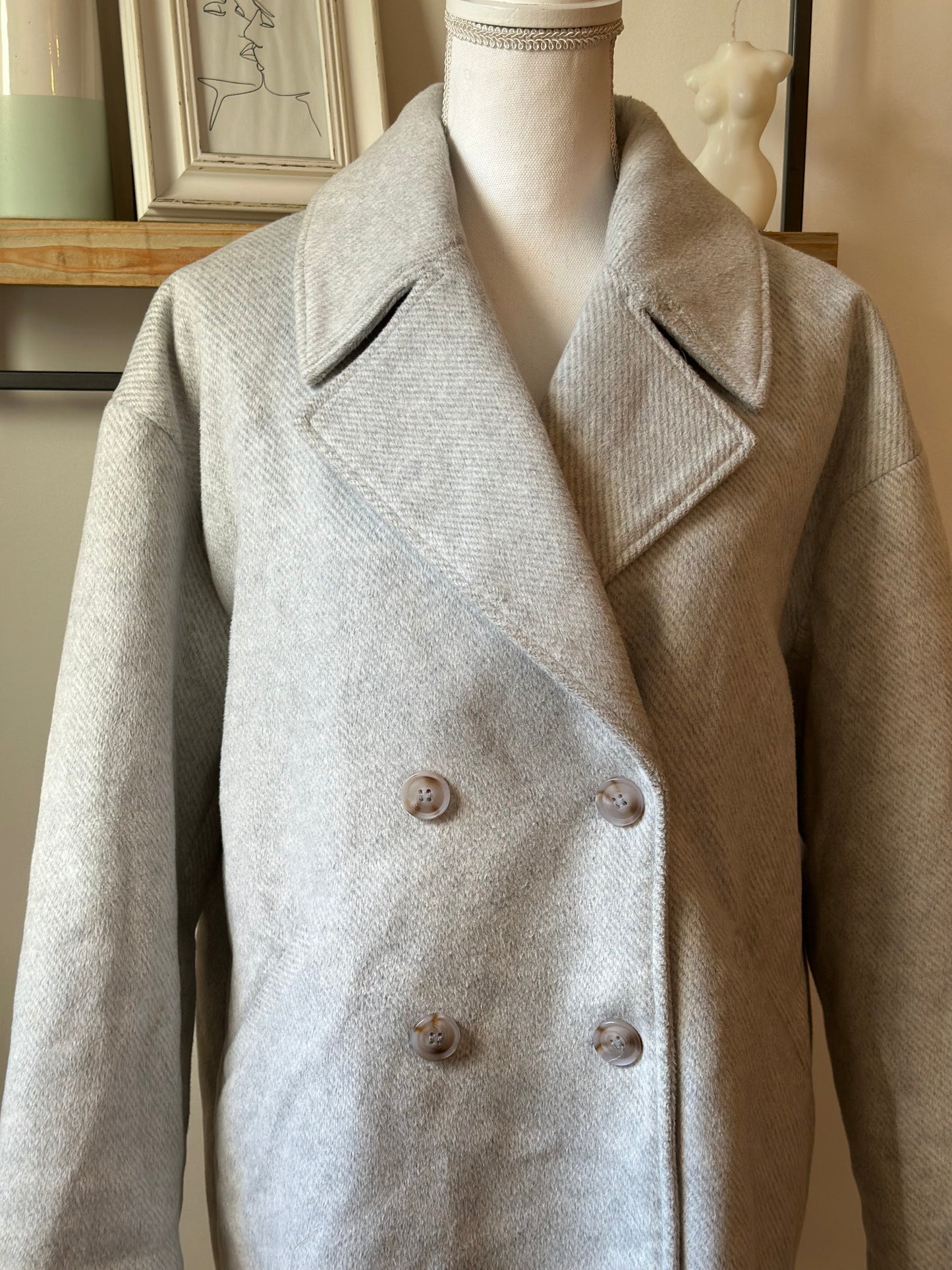 Manteau oversize tout doux T.38