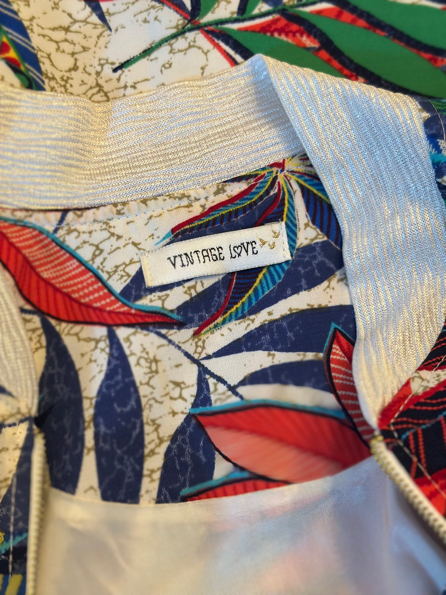 Veste légère/bomber imprimé fleuri T.38