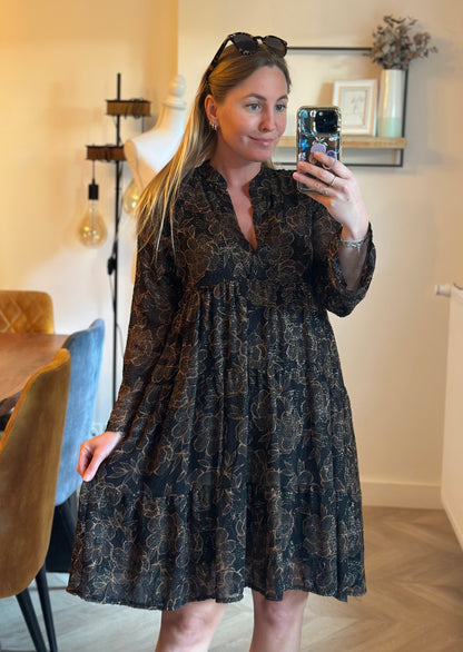 Robe fluide imprimé floral T.36/38
