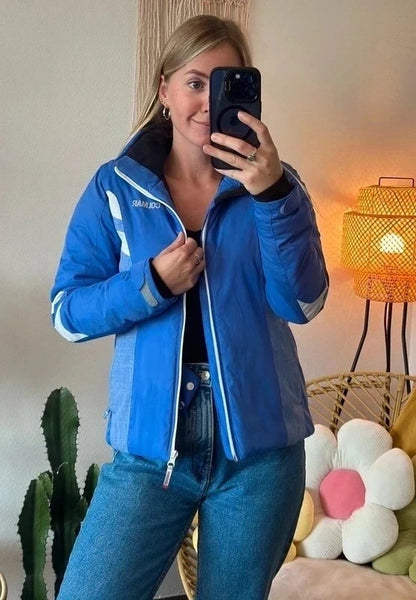 Veste d’hiver / de ski bleue T.34