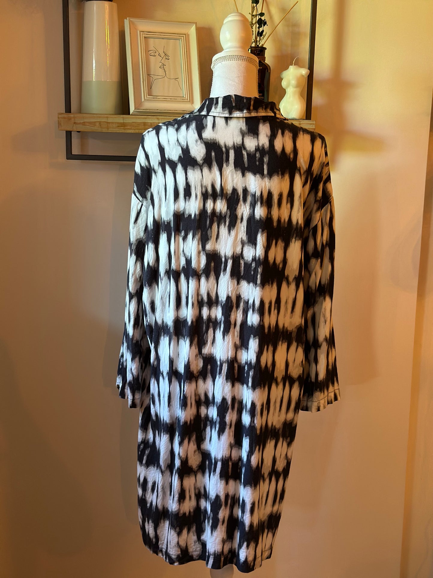 Robe oversize imprimée T.U