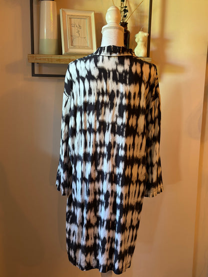 Robe oversize imprimée T.U
