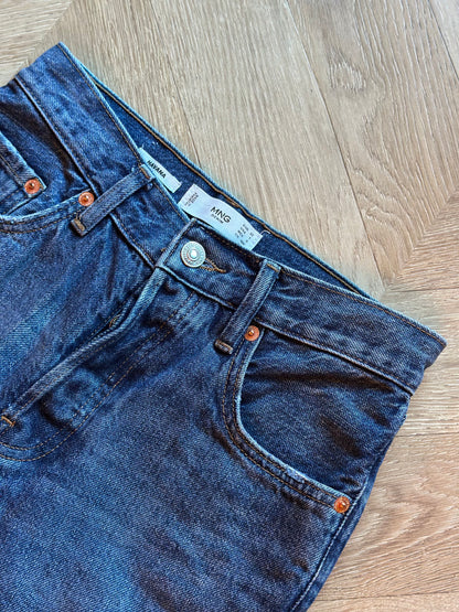 Jean droit bleu denim modèle Havana T.32