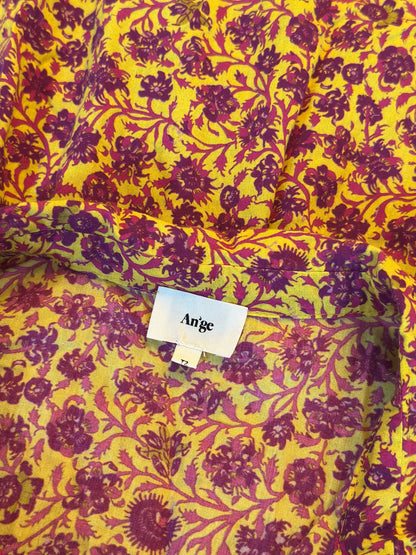 Robe mi-longue fleurie T.38