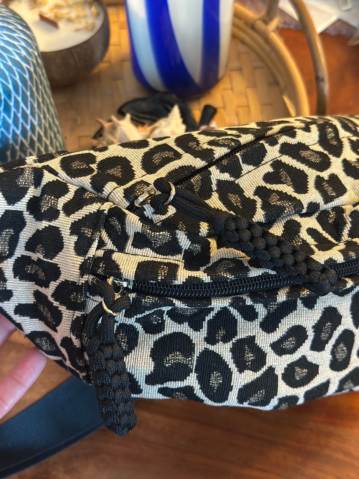 Sac banane imprimé léopard – neuf