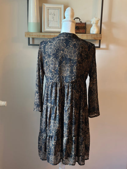 Robe fluide imprimé floral T.36/38