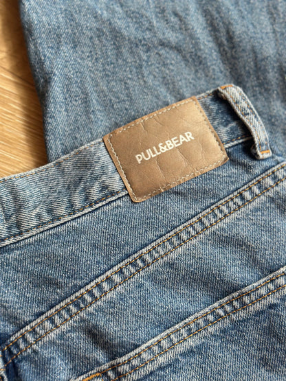 Jean jambes larges 100% coton T.38
