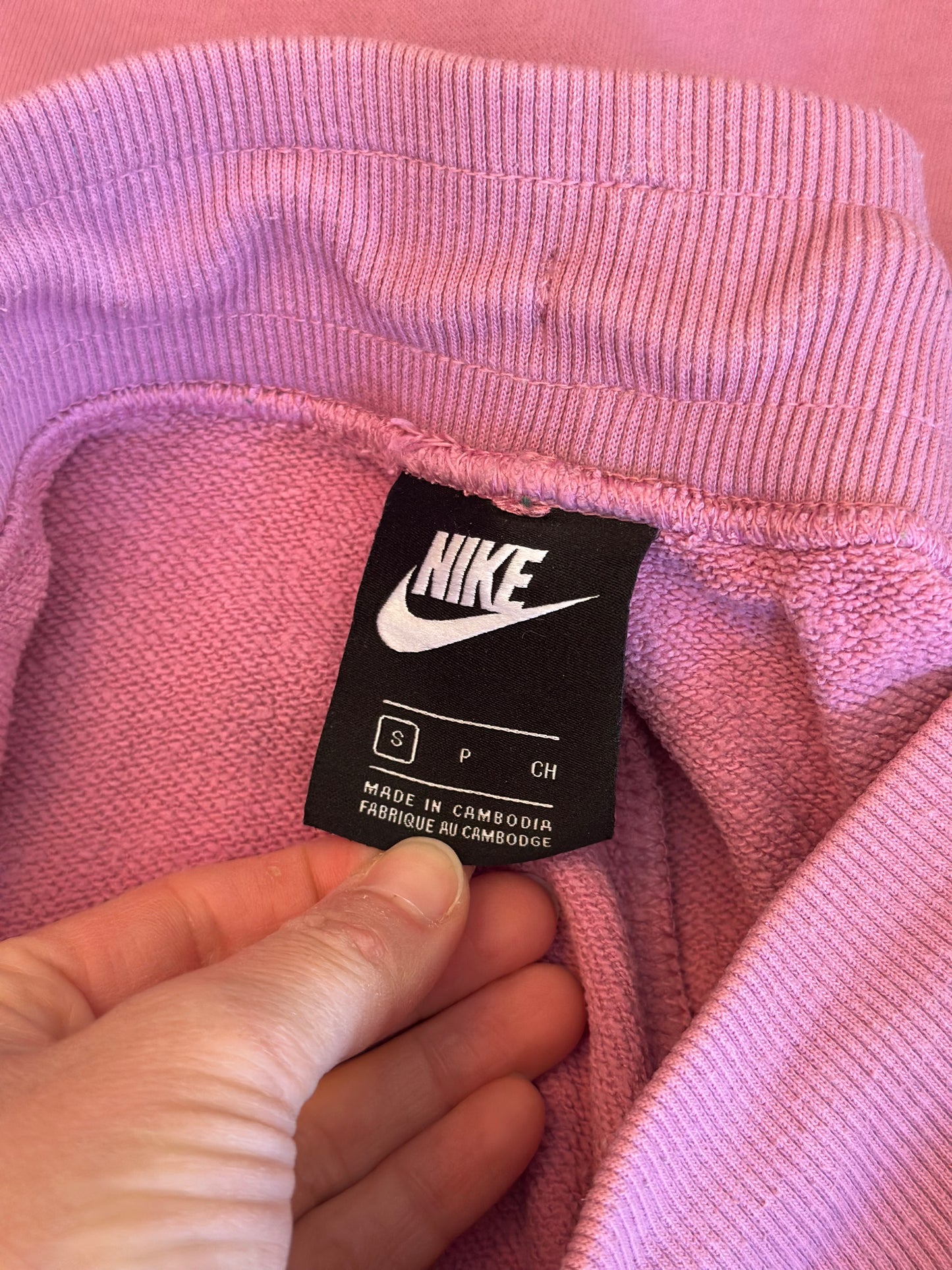 Jogging rose Nike Air logo noir T.36