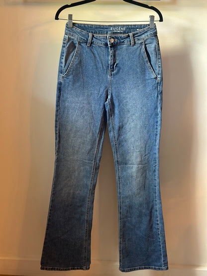 Jean flare denim bleu Eugène T.38
