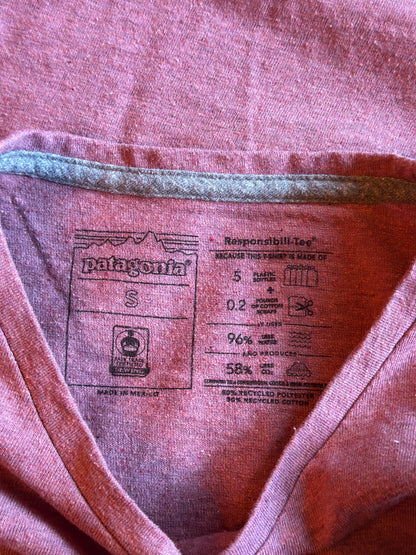 T-shirt imprimé Clean Climb rose chiné T.XS/S