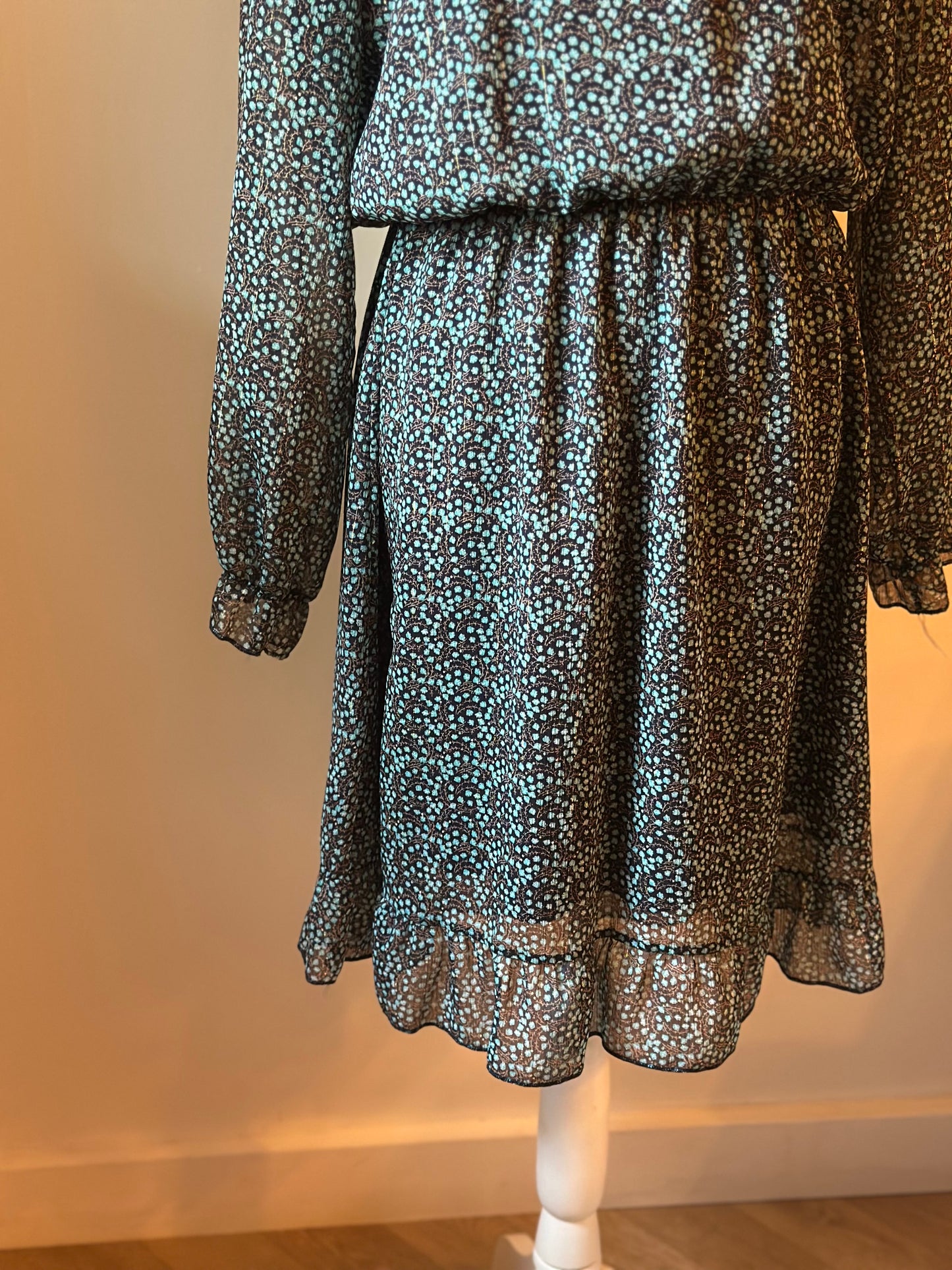 Robe imprimée, fabriquée en France T.40/42