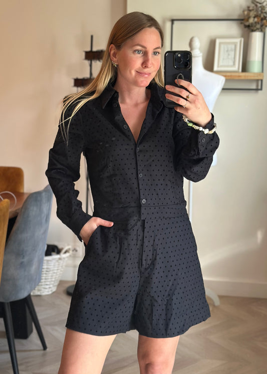 Combishort imprimé pois modele Jazzy T.40