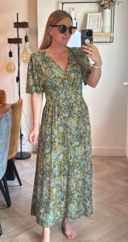 Robe longue Zamba imprimé floral T.40