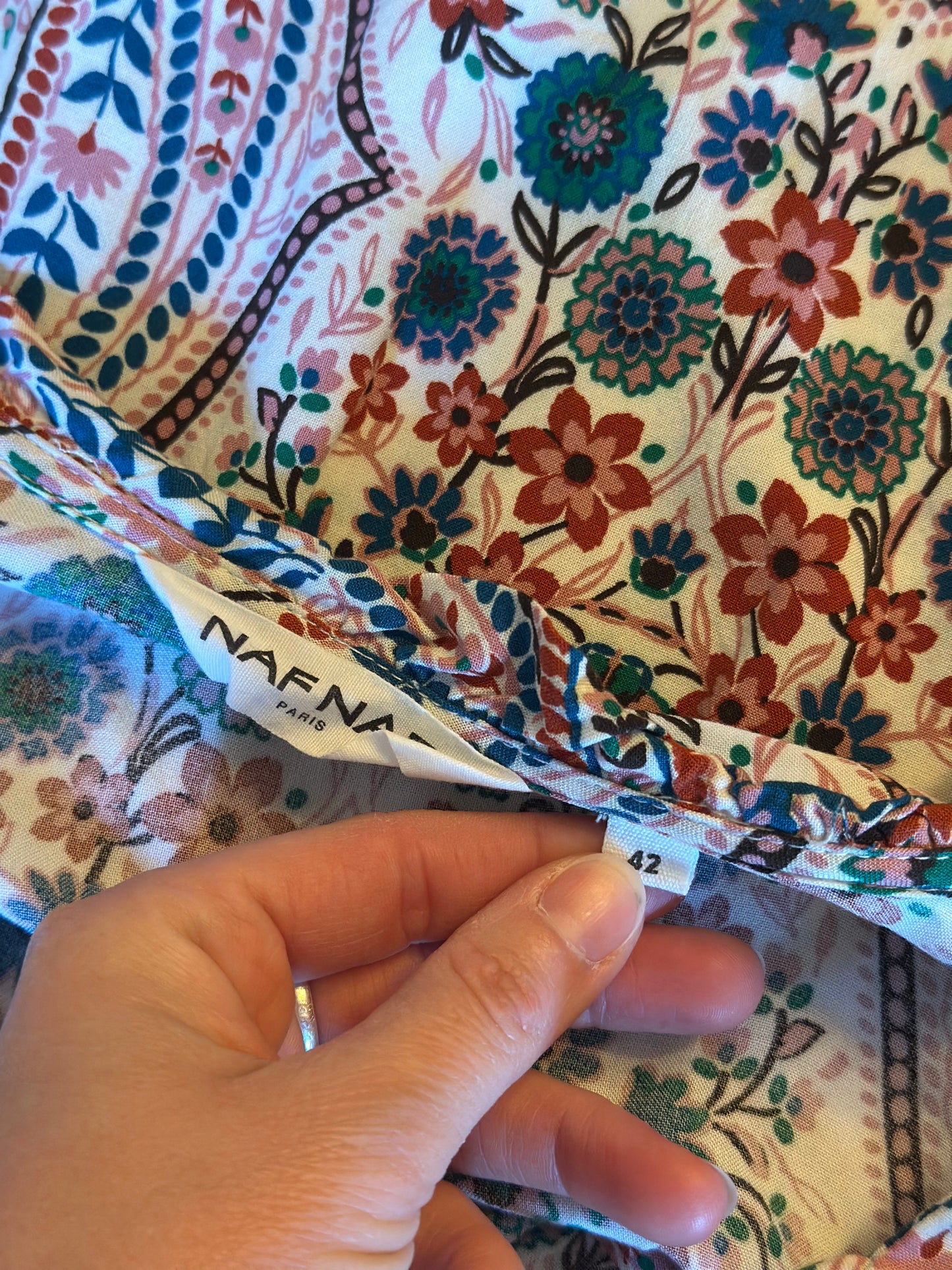 Blouse imprimé bohème T.42