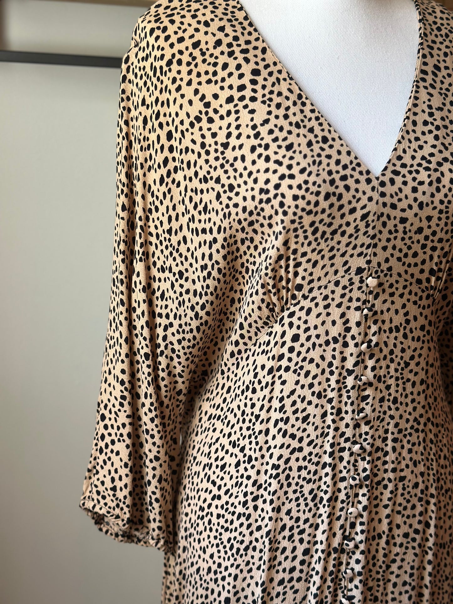 Robe longue fluide T.42