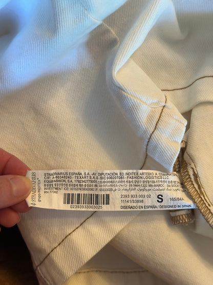 Robe chemise en jean écru T.36