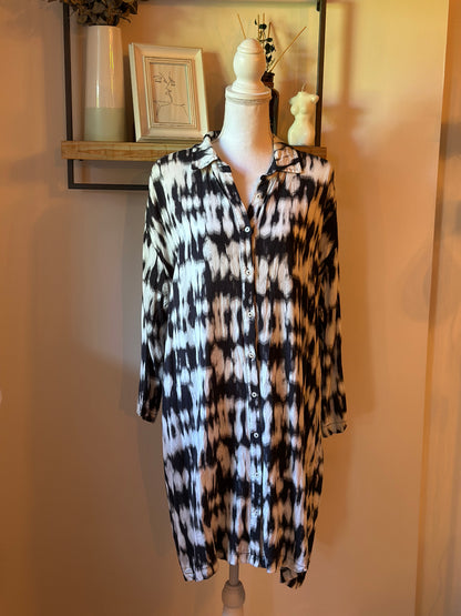 Robe oversize imprimée T.U