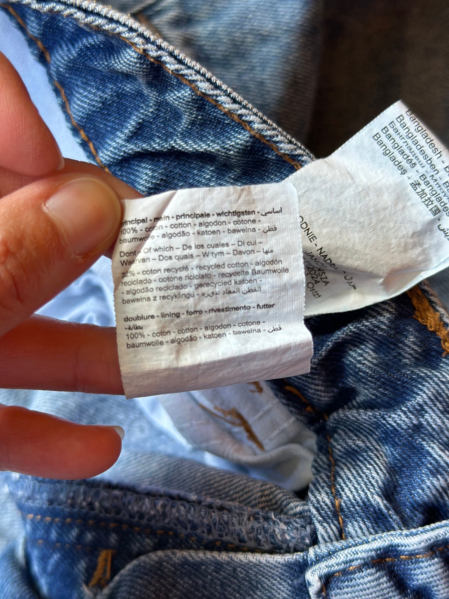 Jean droit taille haute Promod « Basile » T.42