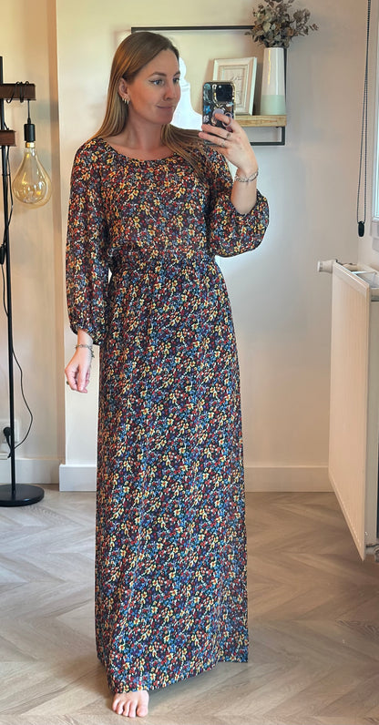 Robe longue fleurie – T.36/38