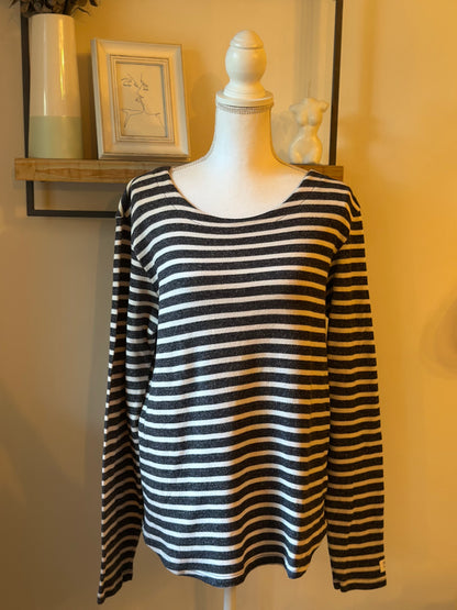 Pull marinière rayé en coton T.38