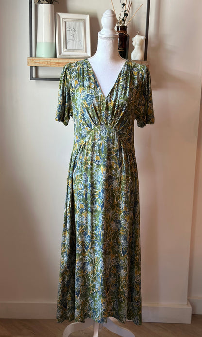 Robe longue Zamba imprimé floral T.40