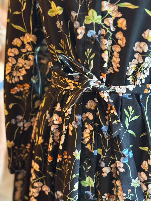 Robe longue fleurie T.38