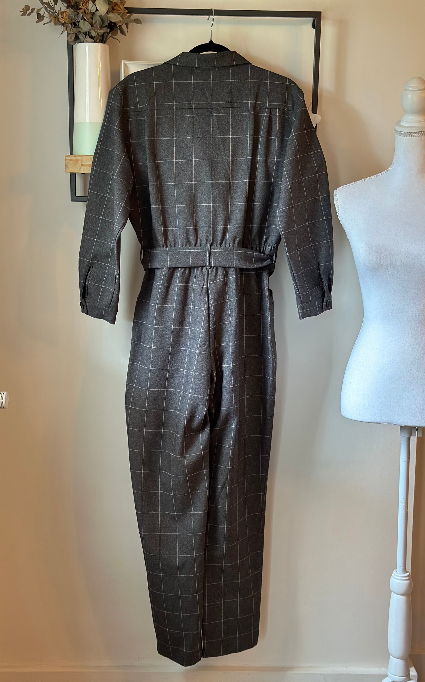 Combinaison pantalon à carreaux T.36