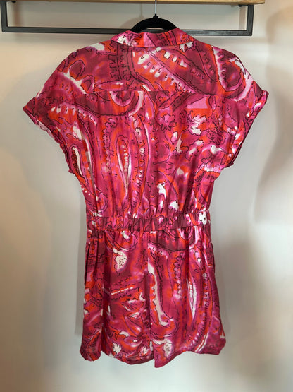 Combishort imprimée paisley T.36