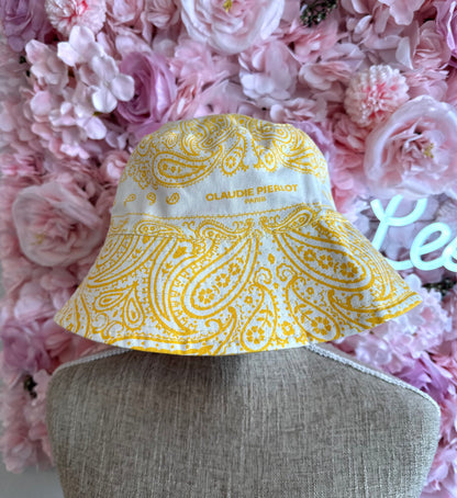 Bob jaune réversible imprimé motifs bandana