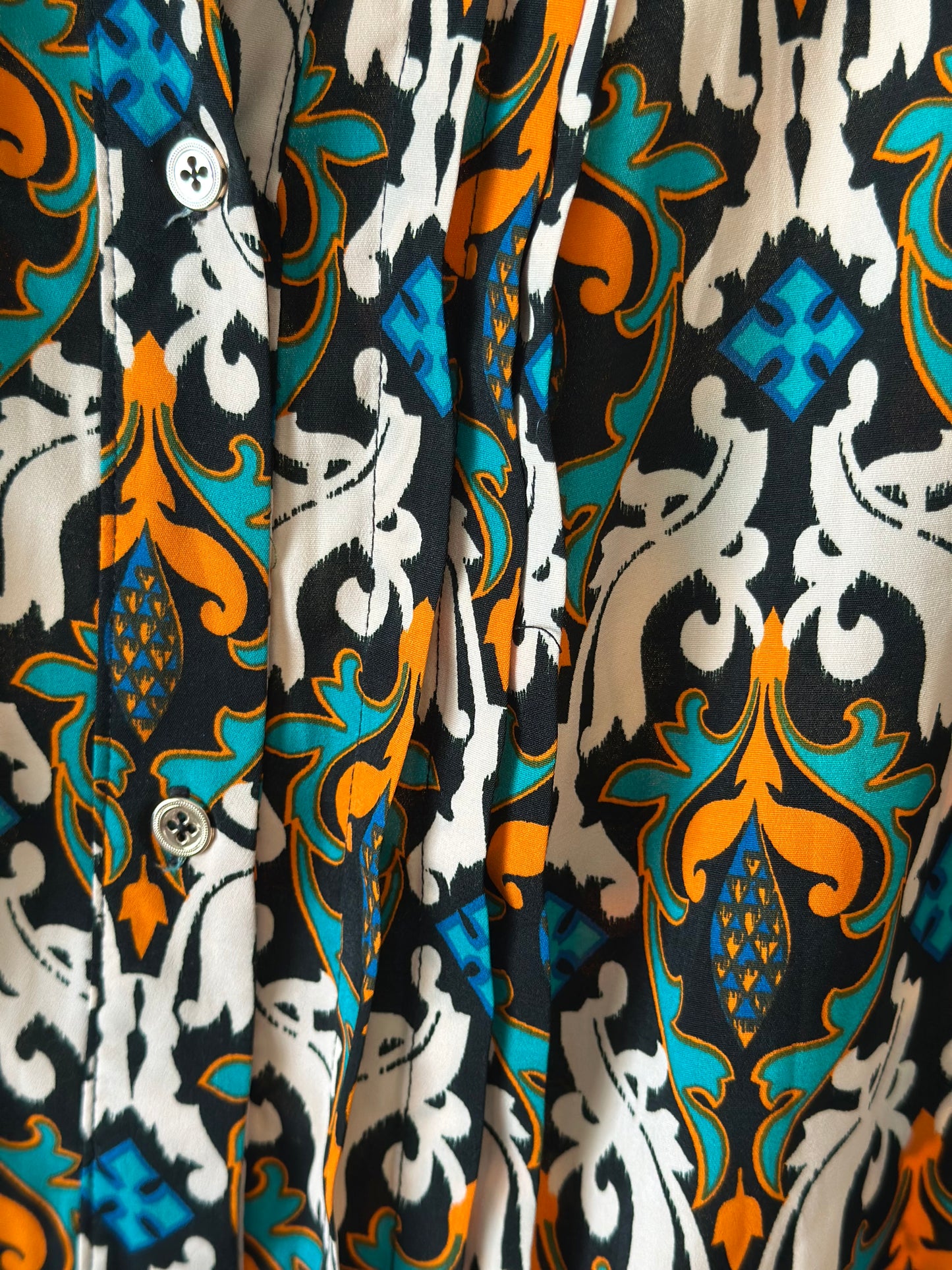 Robe imprimée a motifs colorées esprit bohème T.38