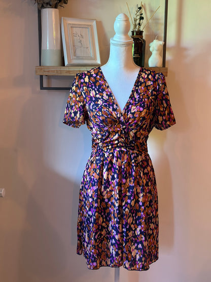 Robe d’été  imprimé multicolore T.36