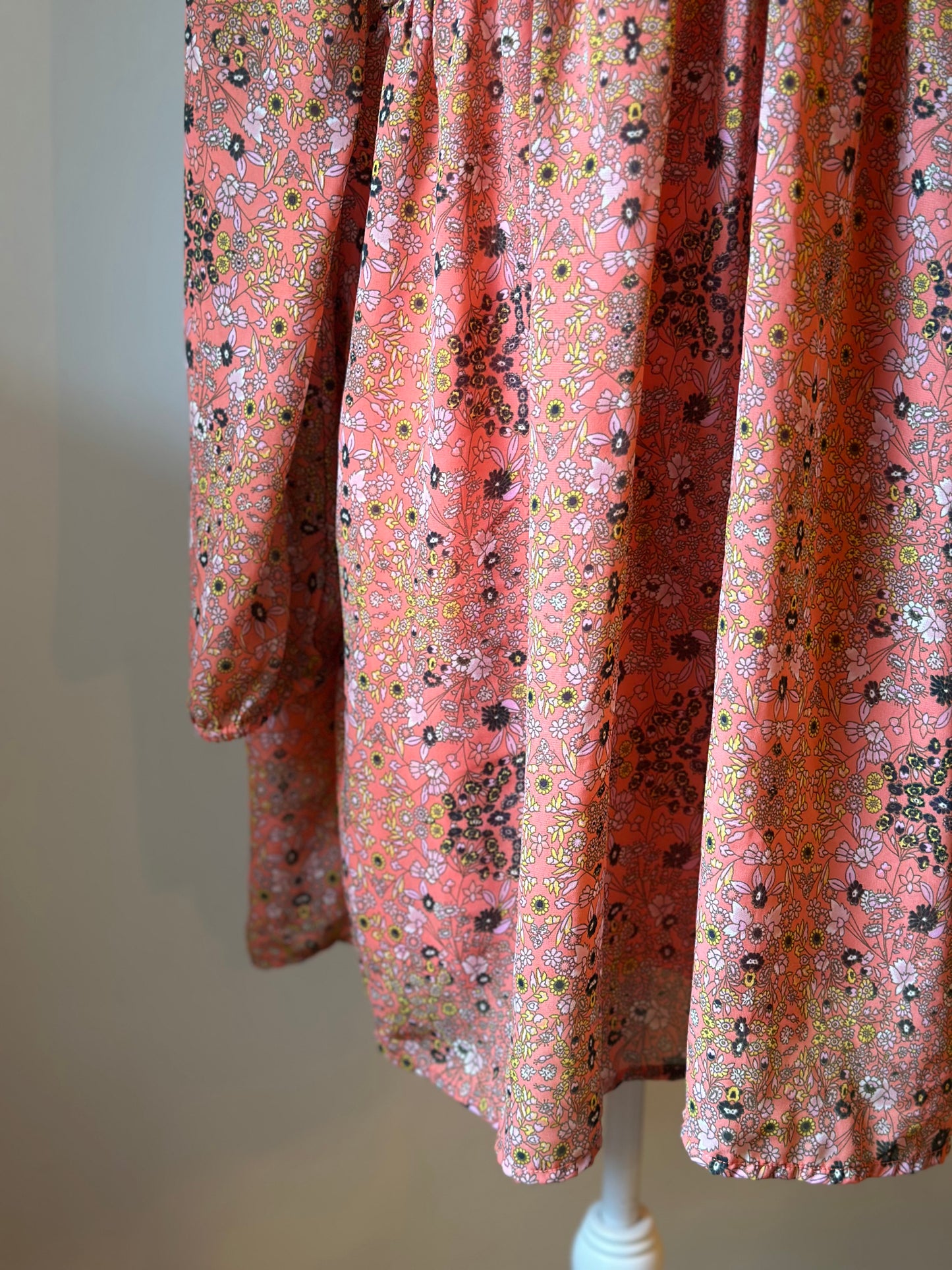 Robe fluide à fleurs T.34