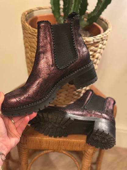 Bottines en cuir P.36