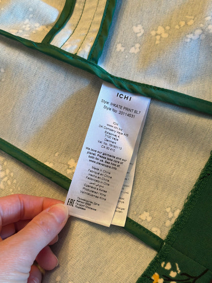 Blazer imprimé fleuri vert T.34 neuf