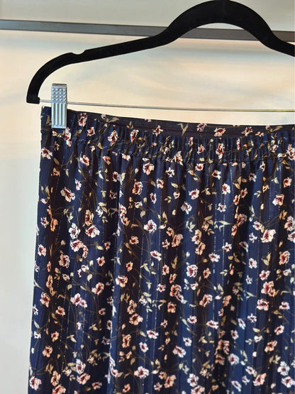 Jupe midi fleurie T.42