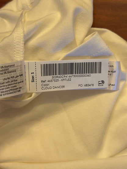 T-shirt blanc imprimé Chicago T.36 neuf