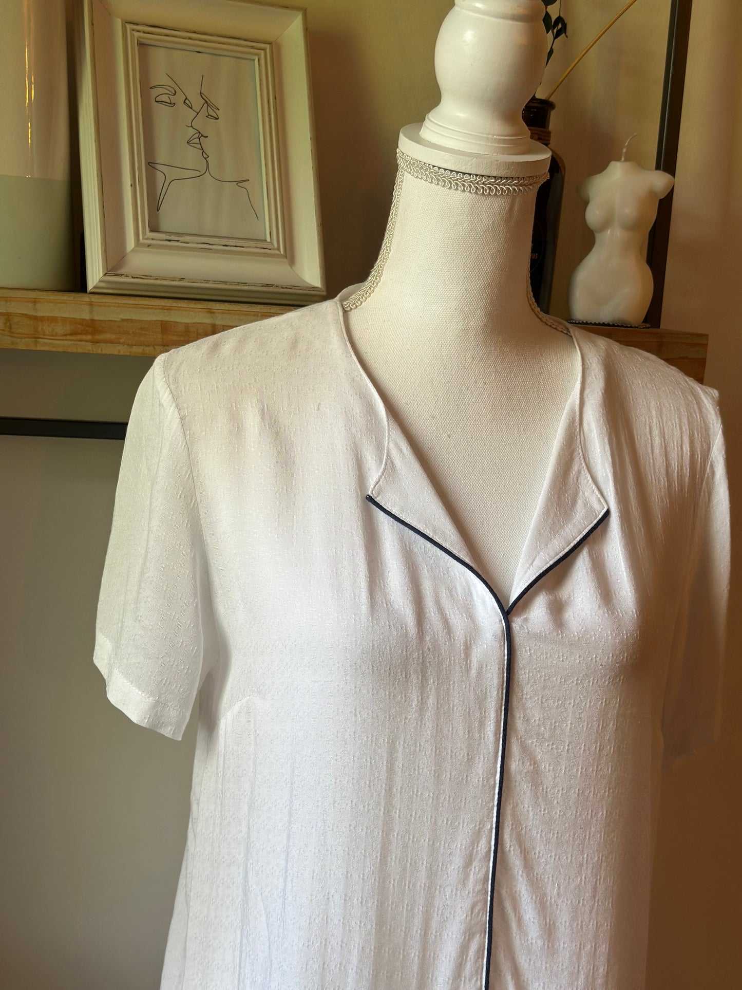 Blouse fluide écrue T.40