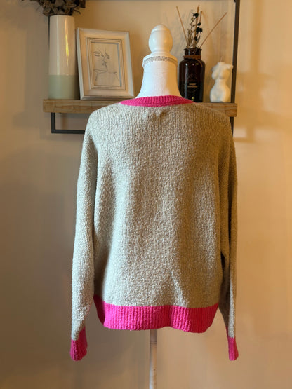 Pull col V uni T.40