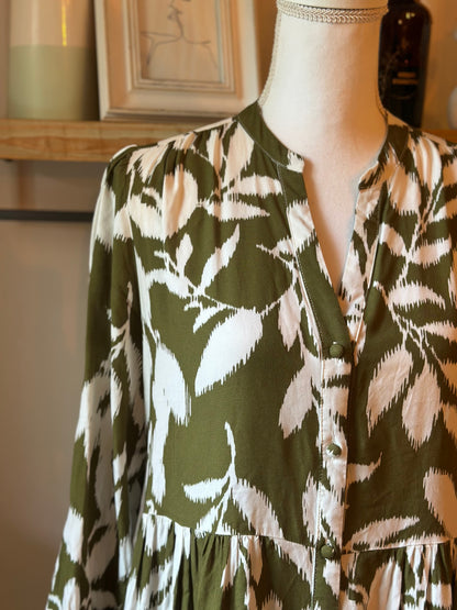 Robe longue motif cachemire modèle Riya T.38