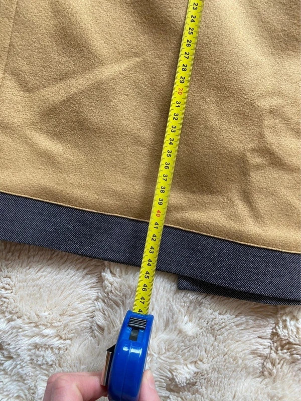 Jupe camel en laine taille 38 - Vintage Fendi