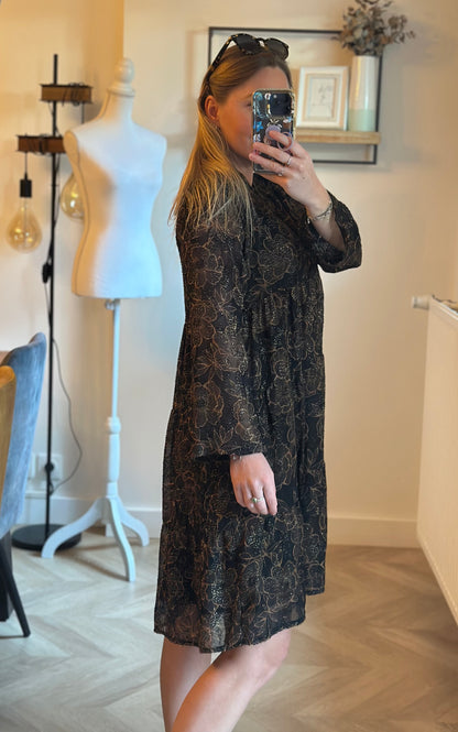 Robe fluide imprimé floral T.36/38