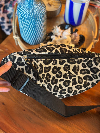 Sac banane imprimé léopard – neuf