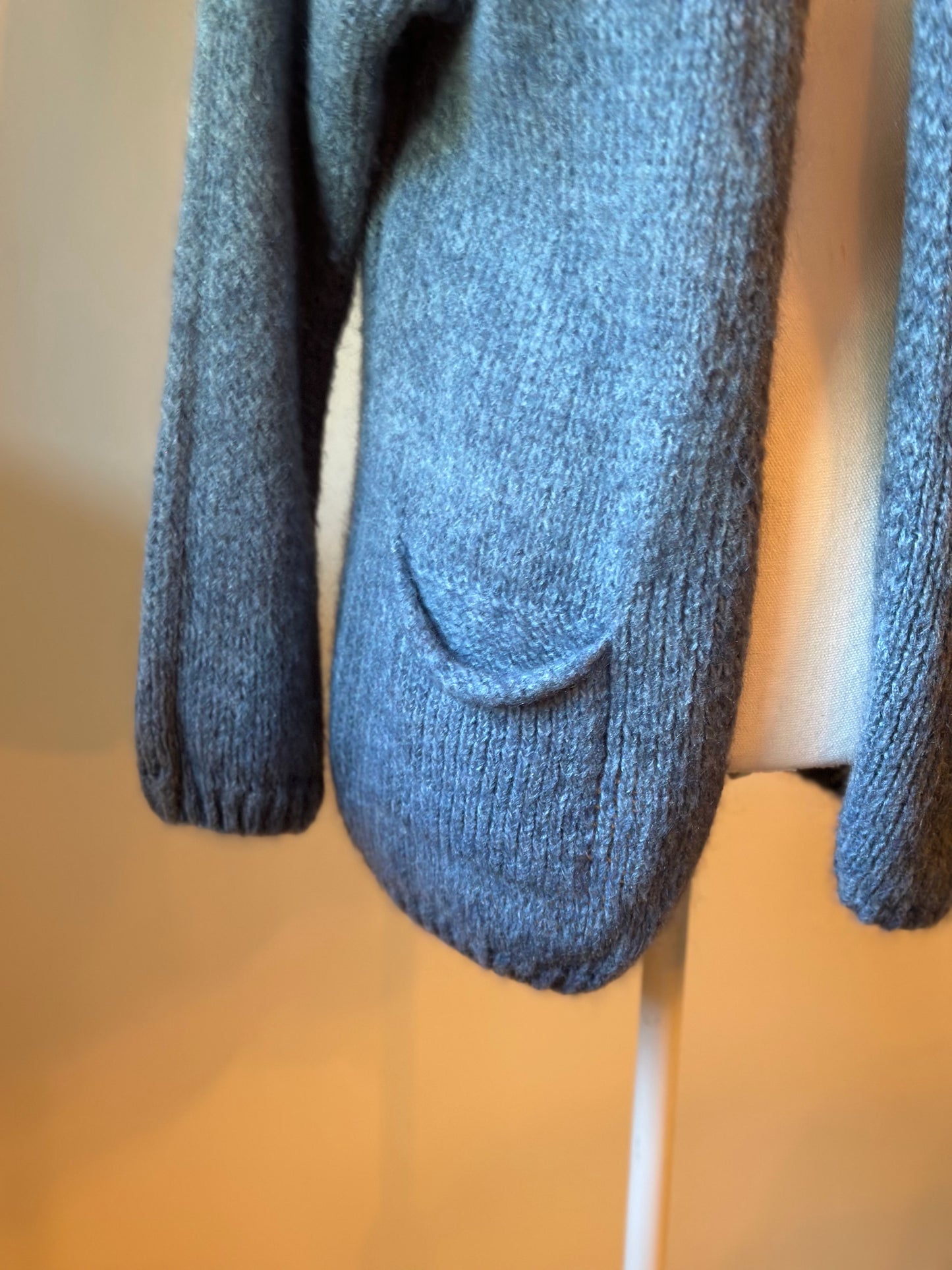 Gilet doux en maille mohair Made in Italy T.U