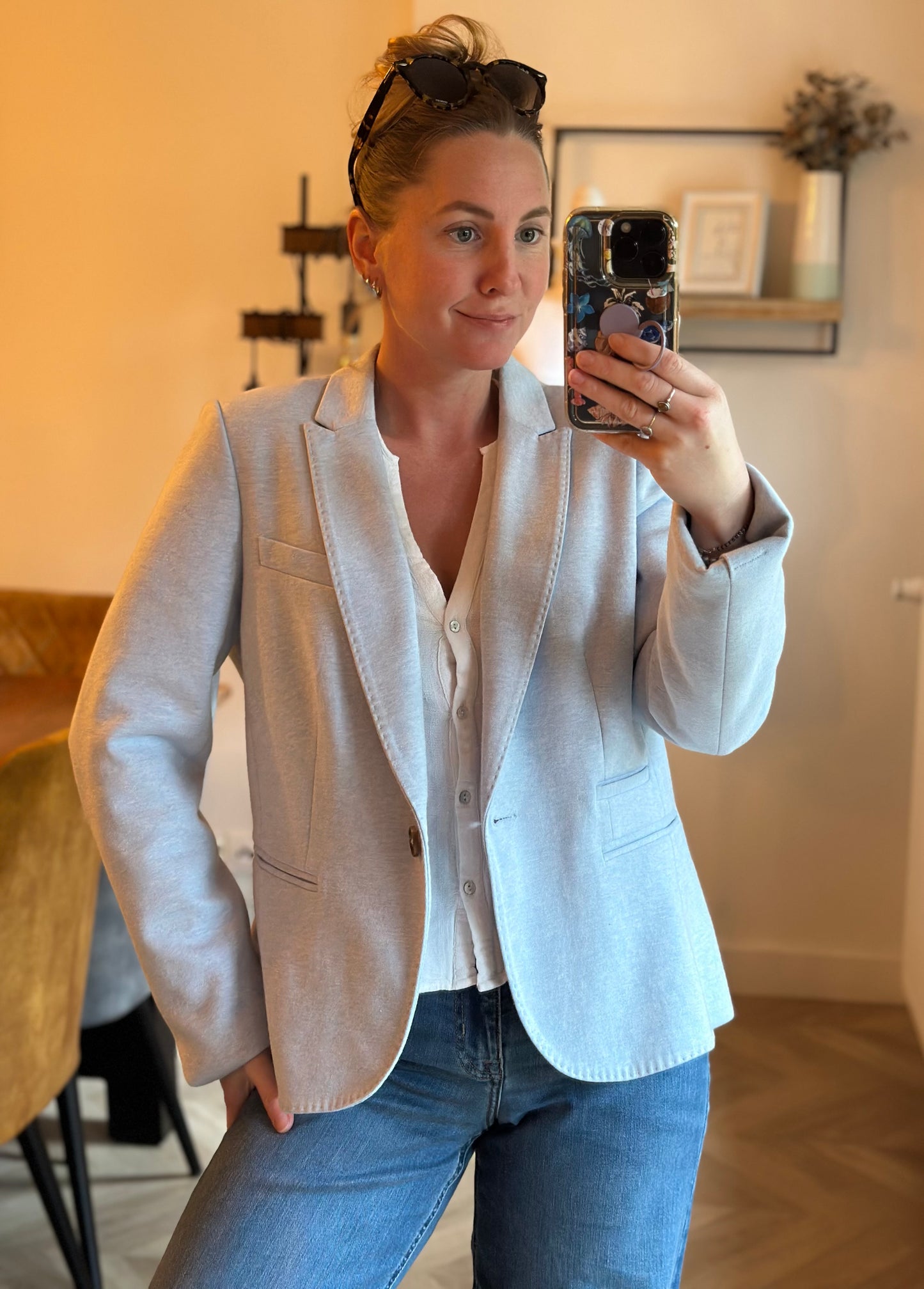 Blazer bleu clair T.40