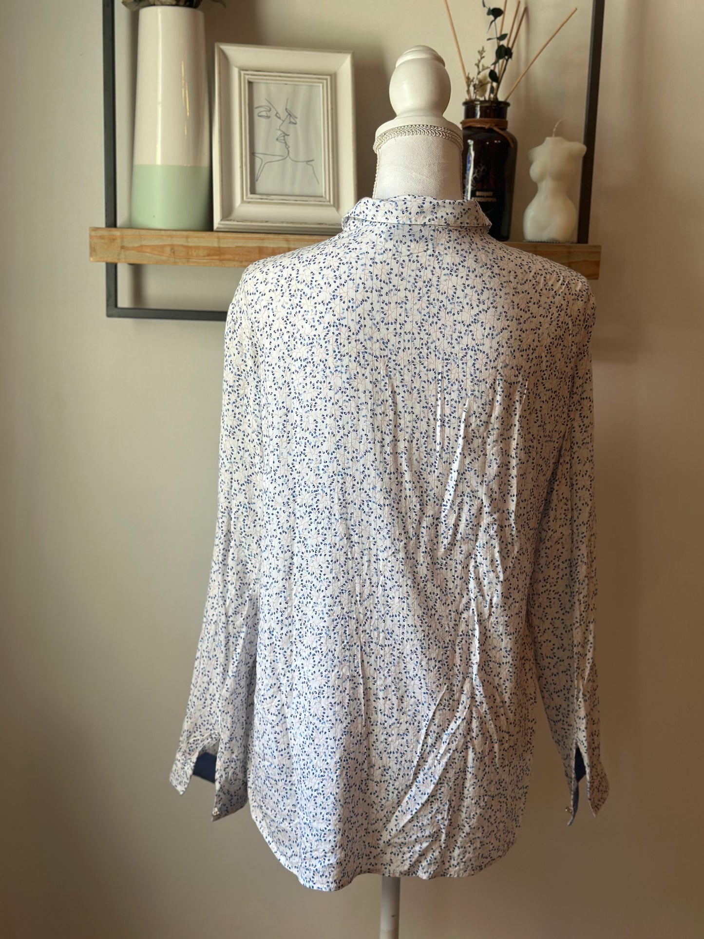 Chemise imprimé fleuri T.42